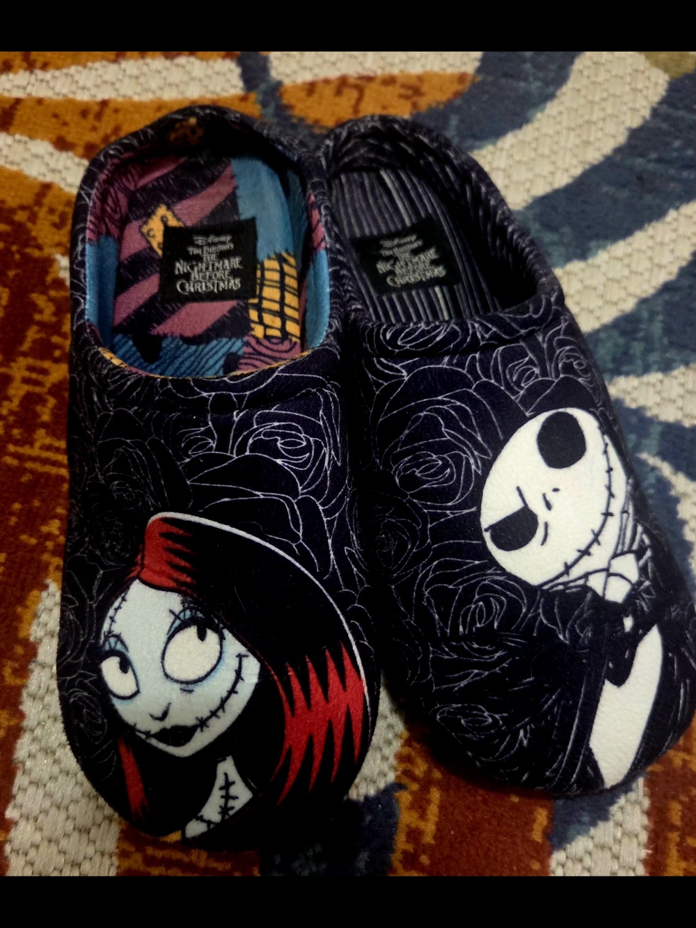 The Nightmare Before Christmas Slippers M/L